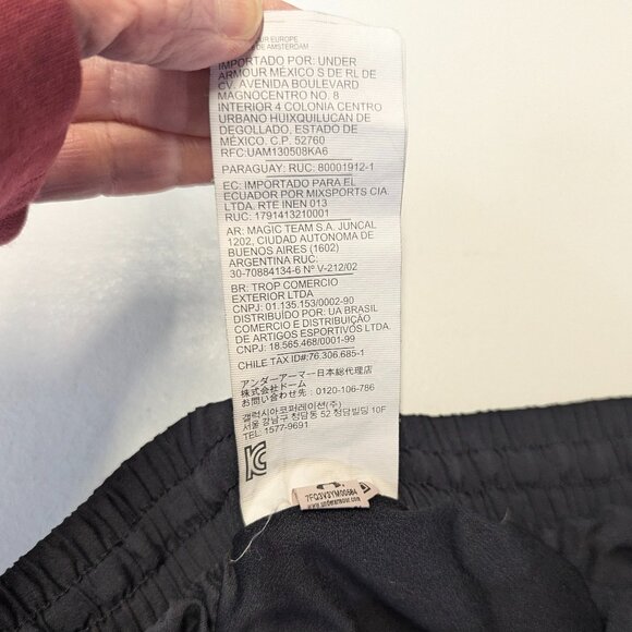 Under Armour Size Small Black and Purple Running Shorts - Picture 9 of 15